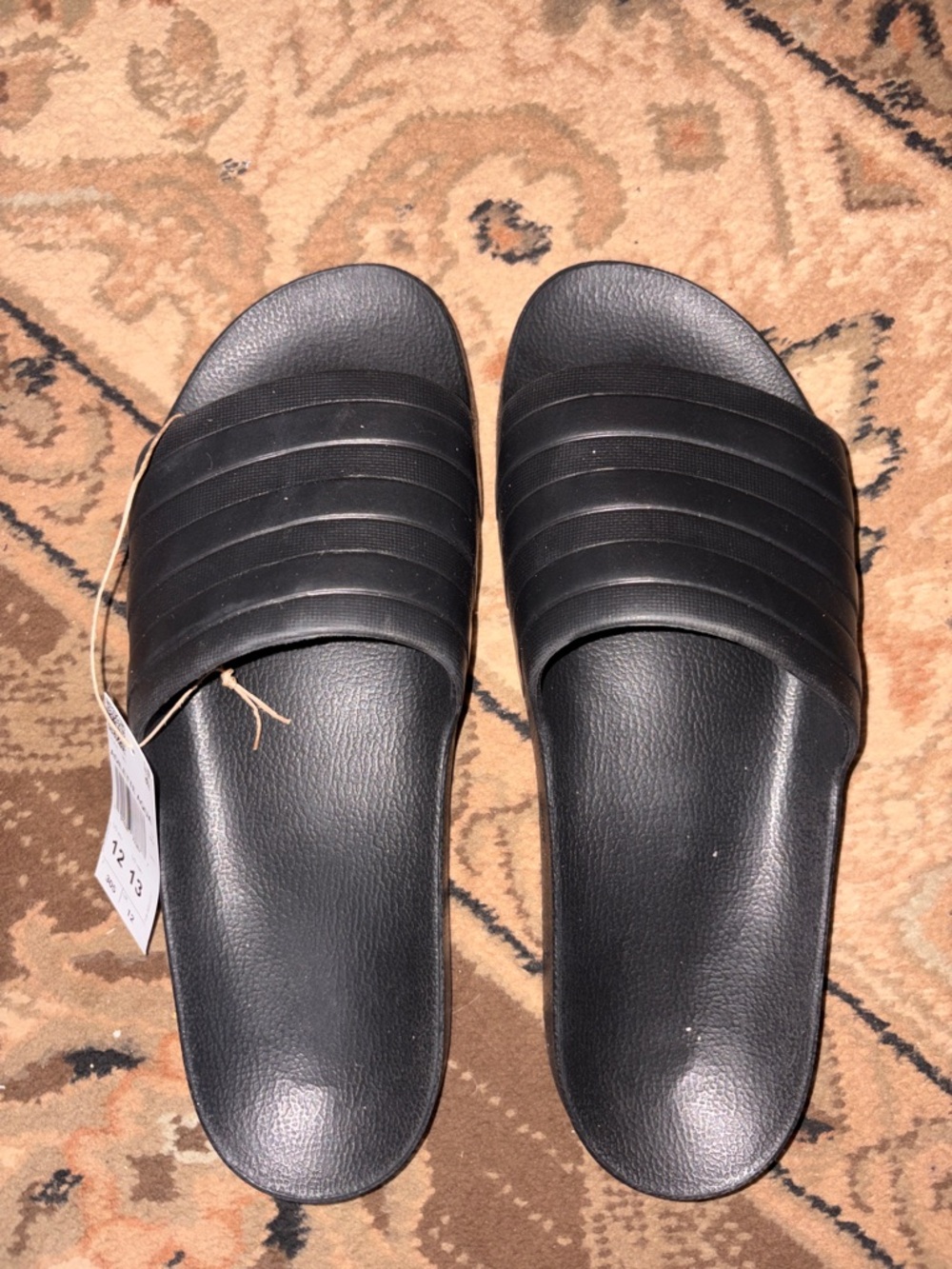 adidas Black Slide Sandals